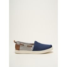 TOMS - Chaussures bâteau bleu en textile - Garçon - Taille 34 - Modz