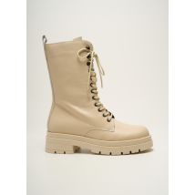 EMMA - Bottines/Boots beige en cuir - Femme - Taille 38 - Modz