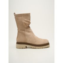 METAMORF'OSE - Bottines/Boots beige en cuir - Femme - Taille 37 - Modz
