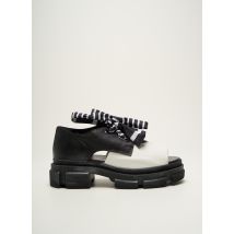PAPUCEI - Derbies noir en cuir - Femme - Taille 39 - Modz