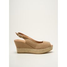 EMMA - Espadrilles beige en textile - Femme - Taille 37 - Modz