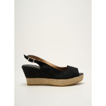 EMMA - Espadrilles noir en textile - Femme - Taille 38 - Modz