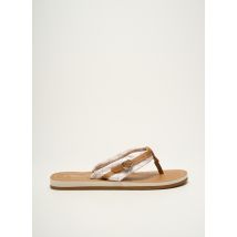 TAMARIS - Tongs marron en textile - Femme - Taille 40 - Modz