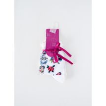 FIL DE JOUR - Chaussettes blanc en coton - Femme - Taille 35-38 - Modz