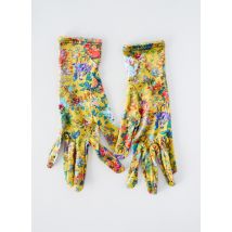 LABEL HISTOIRE - Gants jaune en polyester - Femme - Taille 6,5 - Modz