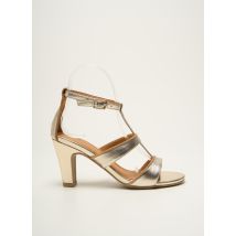 FUGITIVE BY FRANCESCO ROSSI - Sandales/Nu pieds or en cuir - Femme - Taille 37 - Modz