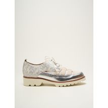FUGITIVE BY FRANCESCO ROSSI - Derbies argent en autre matiere - Femme - Taille 39 - Modz
