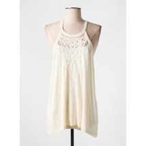 SUPERDRY - Top beige en viscose - Femme - Taille 40 - Modz