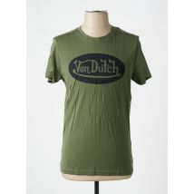 VON DUTCH - T-shirt vert en coton - Homme - Taille S - Modz