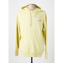RIP CURL - Sweat-shirt à capuche jaune en coton - Homme - Taille L - Modz