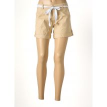 SUN VALLEY - Short beige en coton - Femme - Taille 40 - Modz
