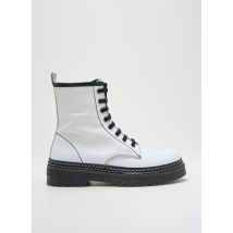CALVIN SMITH - Bottines/Boots blanc en cuir - Femme - Taille 41 - Modz