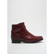 PINTO DI BLU - Bottines/Boots rouge en cuir - Femme - Taille 36 - Modz