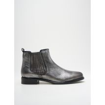 WE DO - Bottines/Boots argent en cuir - Femme - Taille 41 - Modz