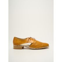 FOLIE'S - Derbies jaune en cuir - Femme - Taille 40 - Modz