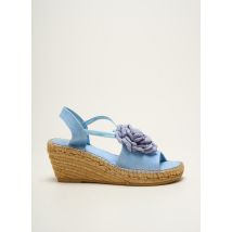TONI PONS - Espadrilles bleu en textile - Femme - Taille 37 - Modz