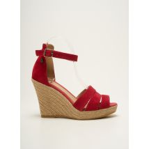 TONI PONS - Espadrilles rouge en cuir - Femme - Taille 37 - Modz