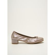 FOLIE'S - Ballerines beige en cuir - Femme - Taille 36 - Modz