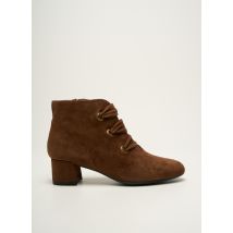 BRENDA ZARO - Bottines/Boots marron en cuir - Femme - Taille TU - Modz
