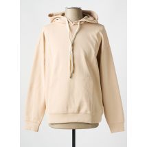 JUSTWEST - Sweat-shirt à capuche beige en polyester - Homme - Taille L - Modz