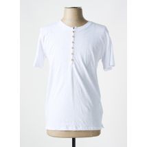 UP GENT - T-shirt blanc en coton - Homme - Taille S - Modz