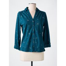 WHITE STUFF - Chemisier bleu en coton - Femme - Taille 36 - Modz