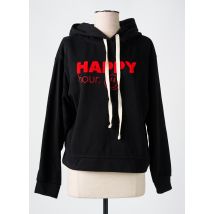 POHÊME - Sweat-shirt à capuche noir en coton - Femme - Taille TU - Modz