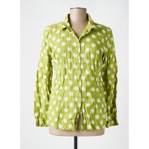 NICE THINGS - Chemisier vert en coton - Femme - Taille 46 - Modz