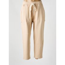 JUSTWEST - Jogging beige en polyester - Femme - Taille 40 - Modz