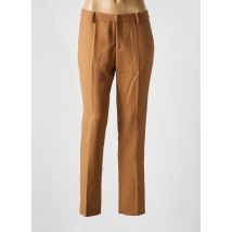 ATTENTIF - Pantalon slim beige en polyester - Homme - Taille 40 - Modz