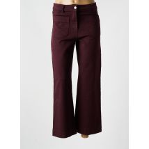 LUK AP - Pantalon flare violet en coton - Femme - Taille 36 - Modz
