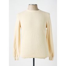 BLUEBERYL - Pull beige en coton - Homme - Taille 3XL - Modz