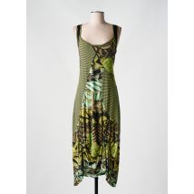 QUINZE HEURES TRENTE - Robe longue vert en viscose - Femme - Taille 42 - Modz