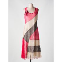 ME-PARIS - Robe longue rouge en polyester - Femme - Taille 42 - Modz