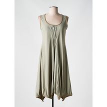 SUNLIGHT - Robe mi-longue vert en polyamide - Femme - Taille 38 - Modz