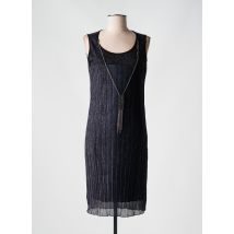 ME-PARIS - Robe mi-longue gris en polyester - Femme - Taille 42 - Modz