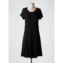 KAYANE - Robe mi-longue noir en viscose - Femme - Taille 38 - Modz