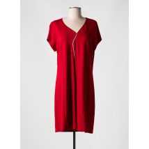 KAYANE - Robe mi-longue rouge en viscose - Femme - Taille 42 - Modz