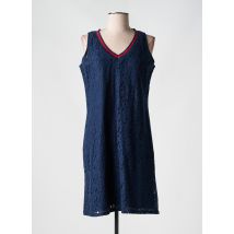 SENORETTA - Robe courte bleu en coton - Femme - Taille 46 - Modz
