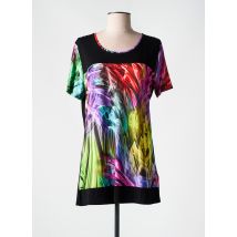 HAJO - T-shirt noir en viscose - Femme - Taille 42 - Modz