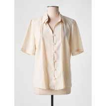 FOSBY - Chemisier beige en polyester - Femme - Taille 42 - Modz