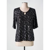 HALOGENE - Top noir en nylon - Femme - Taille 44 - Modz