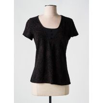 MODISSI2 - Top noir en acetate - Femme - Taille 40 - Modz