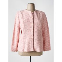 PLURIELLES - Veste casual rose en polyester - Femme - Taille 54 - Modz