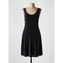 ALMA MATER - Robe mi-longue noir en polyester - Femme - Taille 44 - Modz