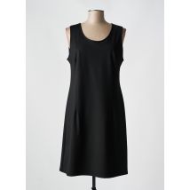HALOGENE - Robe mi-longue noir en polyester - Femme - Taille 46 - Modz