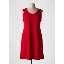 HALOGENE - Robe mi-longue rouge en polyester - Femme - Taille 42 - Modz