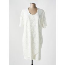 DEOMINO - Robe mi-longue beige en polyester - Femme - Taille 48 - Modz