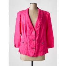 BARBARA LEBEK - Blazer rose en lin - Femme - Taille 50 - Modz