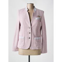 WHITE LABEL - Blazer rose en coton - Femme - Taille 42 - Modz